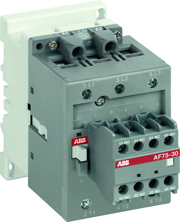 ABB Componenten Magneetschakelaar / AF Magneetschak. 37KW 400V 3-polig spoel code 70 groot spanningsbereik hu