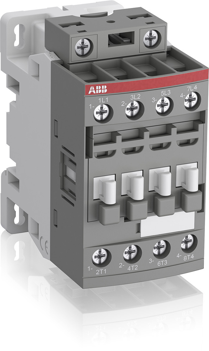 ABB Componenten Magneetschakelaar / AF Magneetschak. 7,5KW 100-250V 4-polig spoel code 13 groot spanningsbere