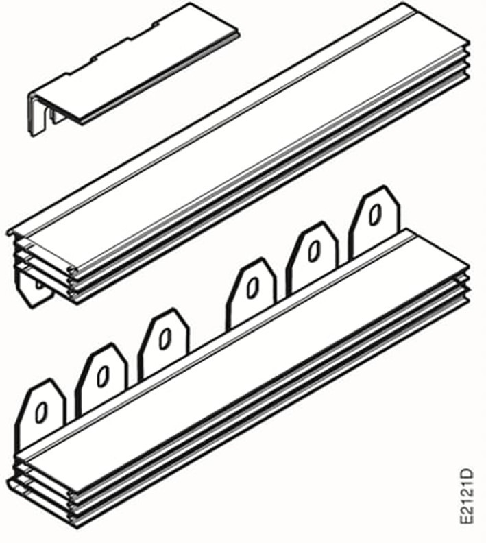 ABB Componenten Magneetschakelaar / AF Verbindingsstrips Yka 145 ster-driehoek combinatie