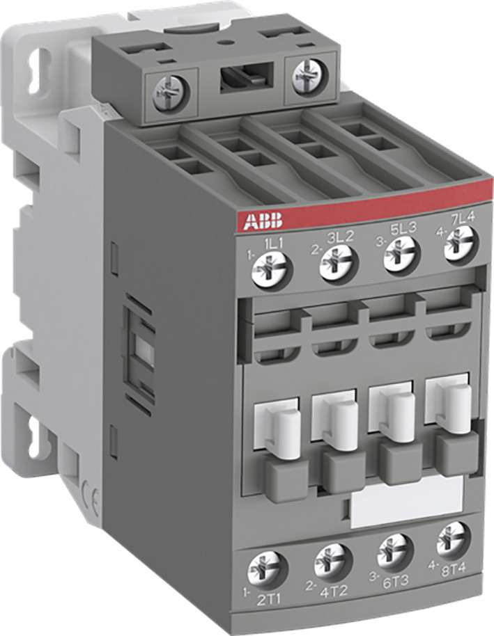ABB Componenten Magneetschakelaar / AFC Magneetschakelaar 18,5KW 400V 4-polig, 4no spoel 220-230 vac50 HZ /230