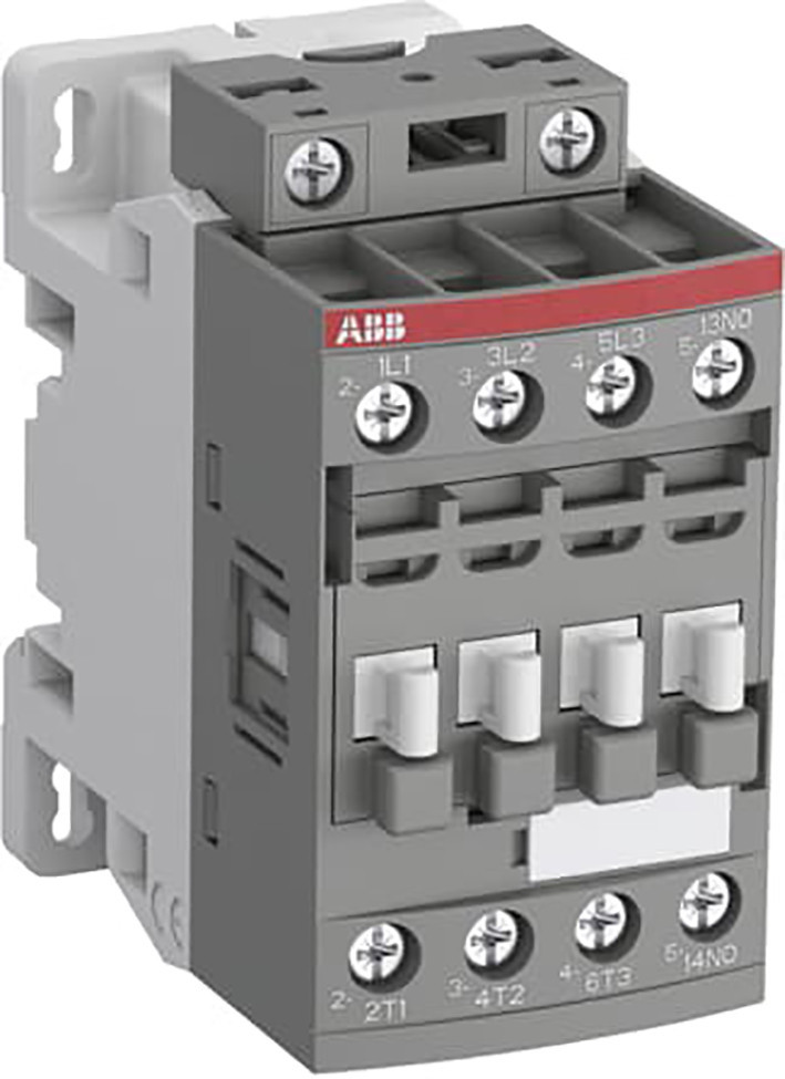 ABB Componenten Magneetschakelaar / AFC Magneetschakelaar 4KW 400V 3-polig + 1no hulp spoel 220-230 vac50 HZ /