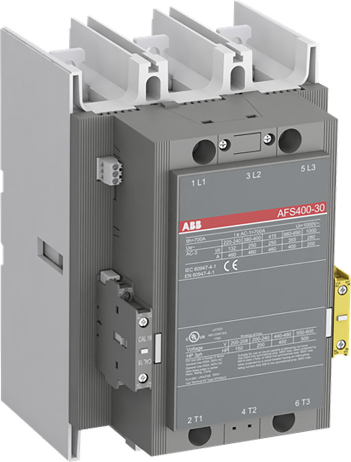 ABB Componenten Magneetschakelaar / AFS Magneetsch. 200KW 400V 3-polig spoel code: 69 groot spanningsbereik hu