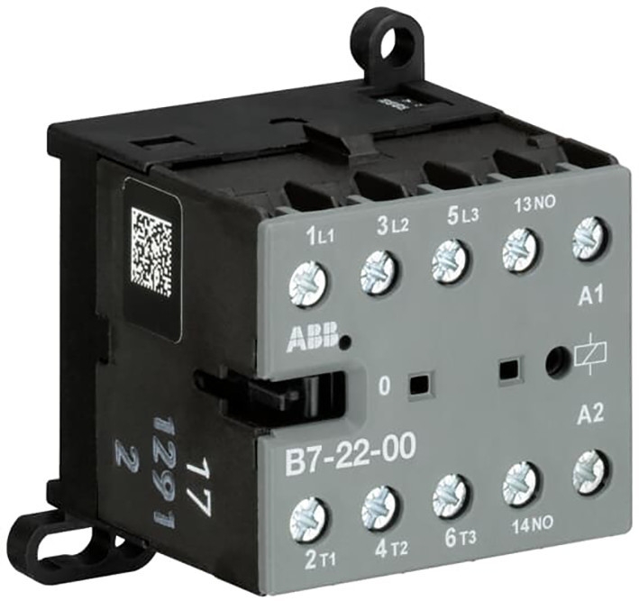 ABB Componenten Magneetschakelaar / B mini Mini Contactor B7 serie 4P (2no/2NC), 48V