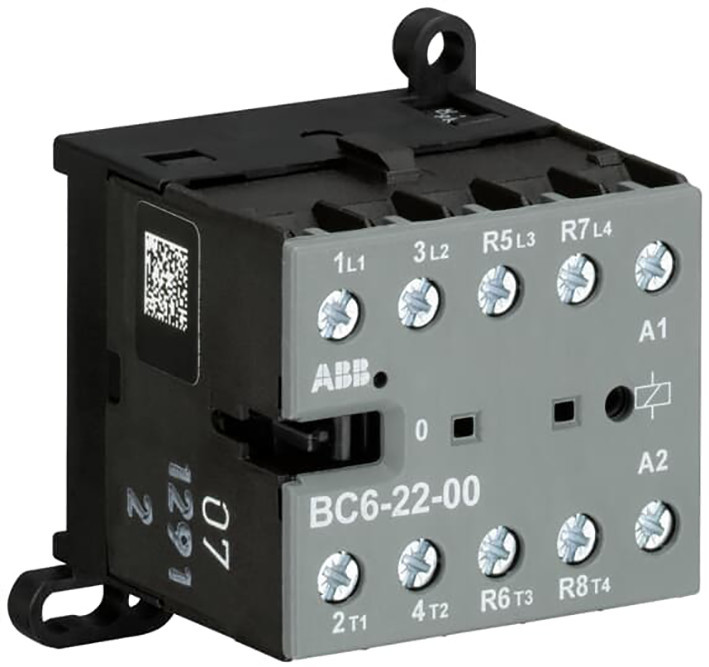 ABB Componenten Magneetschakelaar / B mini Mini Magneetsch. 400vac 4polig spoelcode (0..5)
