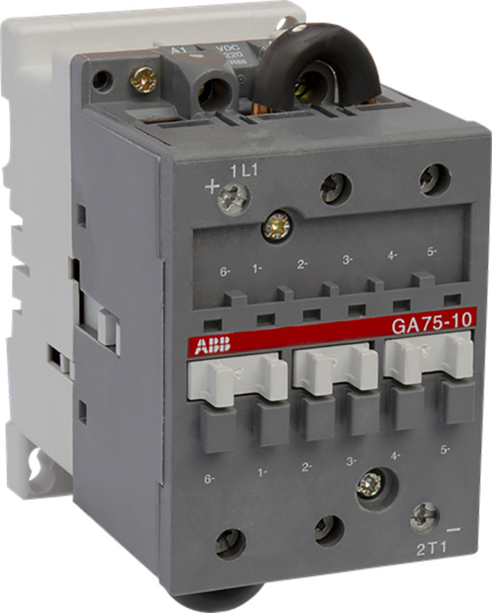 ABB Componenten Magneetschakelaar / GA Magneetschakelaar Voor DC schakelen van gelijkspanning voor capacitiev