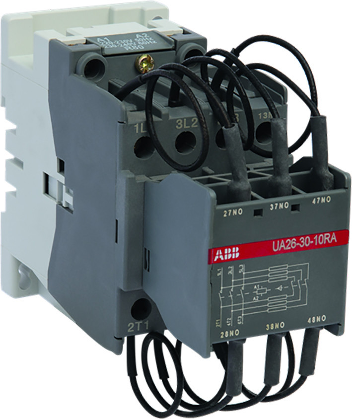 ABB Componenten Magneetschakelaar / UA Condensatormagneetschakelaar Spoelcode 80 voor capacitieve belastingen
