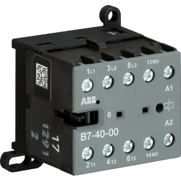 Abb B serie magneetschakelaar ac 5,5KW 11a ac3 schroefaansluiting 4cont