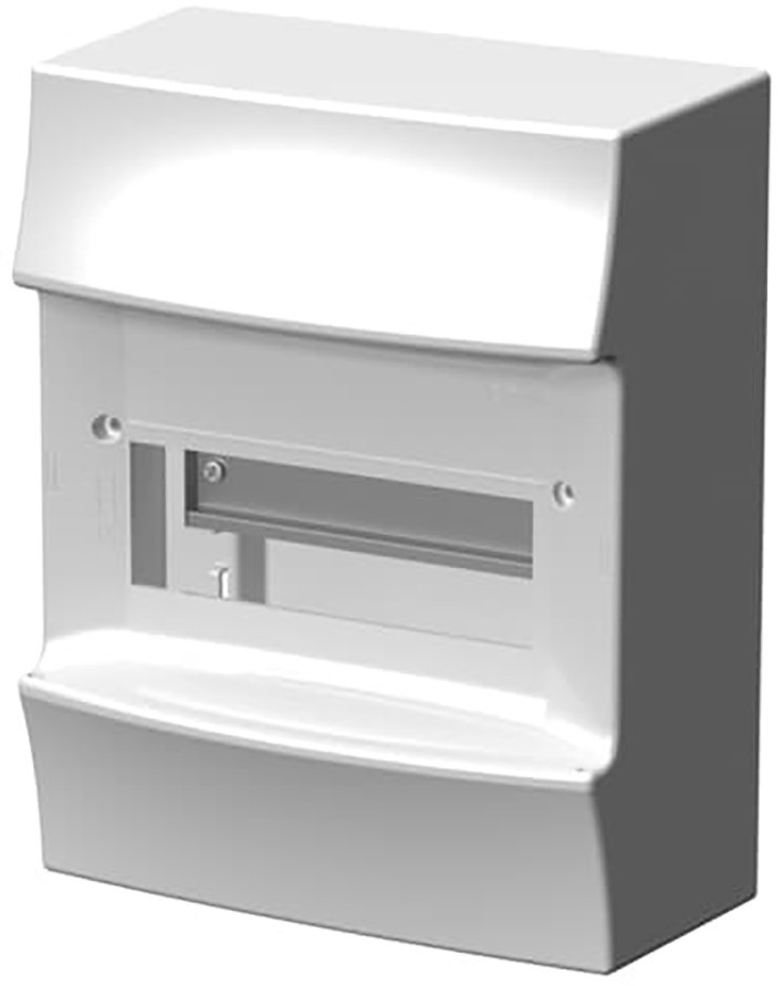 ABB Componenten MISTRAL41W Installatiekast, ip 41, 8 -modules zonder deur
