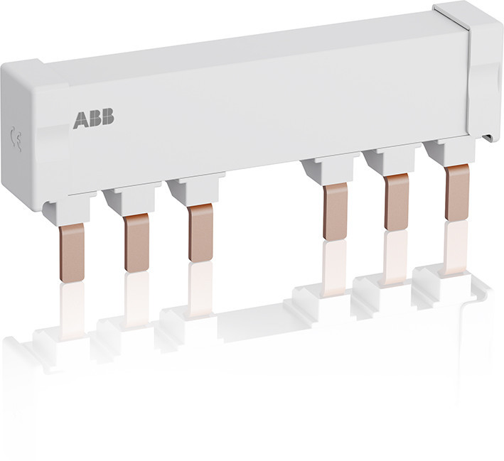 ABB Componenten Motorbeveiligingsschakelaar 3-Fase verzamelrail voor 2 MS165 met 2 HK/SK, ie=125a
