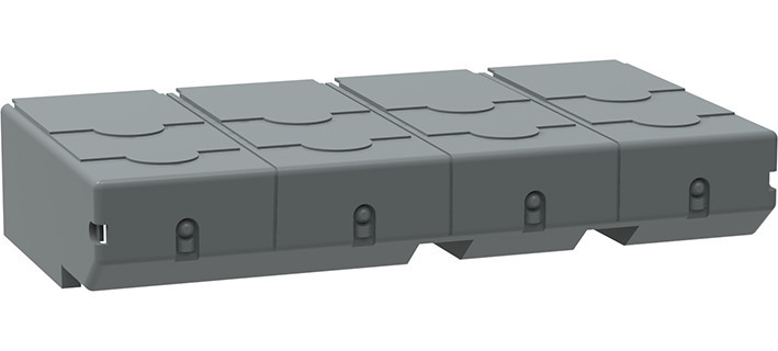 ABB Componenten OS Afschermkap Voor os200-400 4 stuks, lage, links speciale uitvoering, G