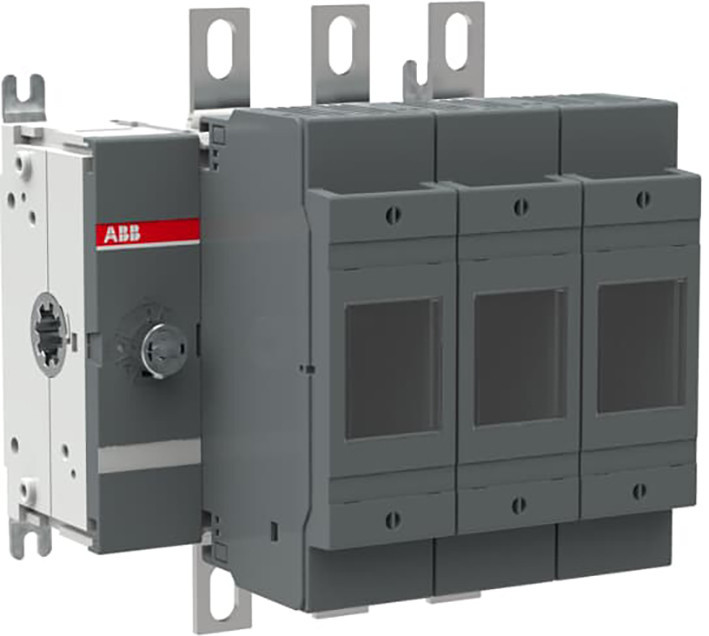 ABB Componenten OS Switch Fuse,front operated,3-poles,din 00a