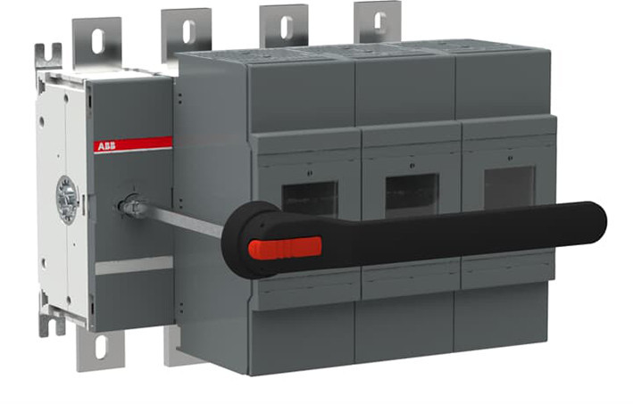 ABB Componenten OS Veilighedenlastscheider Os serie 1250 A 3 polig, din 4 mechanisme link