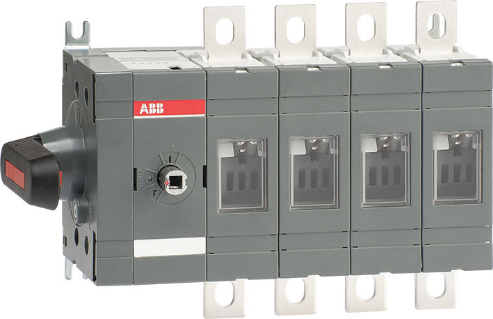 ABB Componenten OT Lastscheider 250a 4P, zijbediend