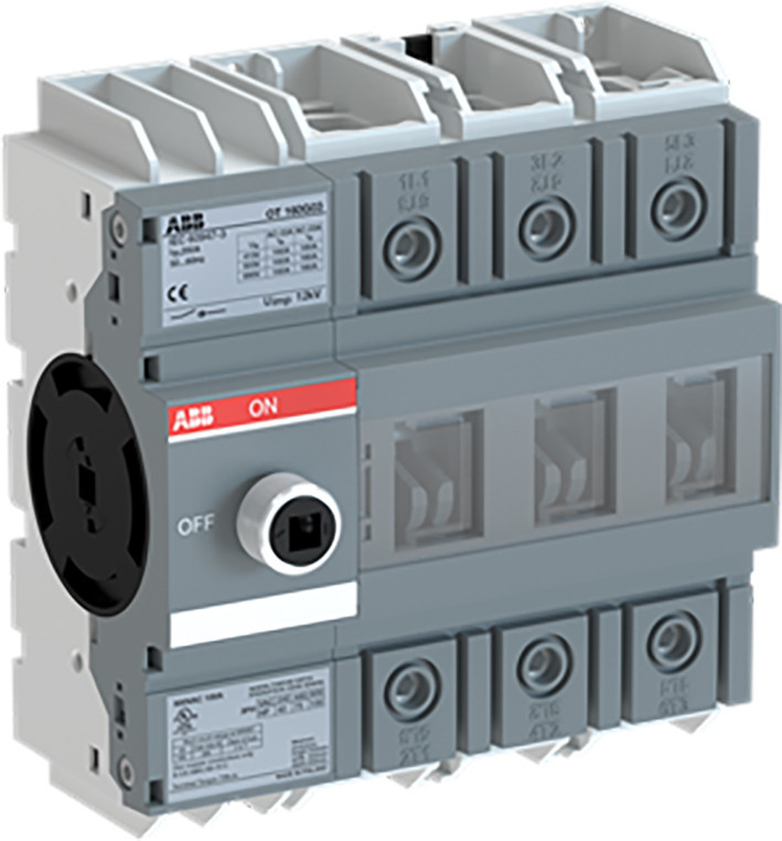 ABB Componenten OTHV Othv125g03 Lastscheider 125a, 3P, 1000vac