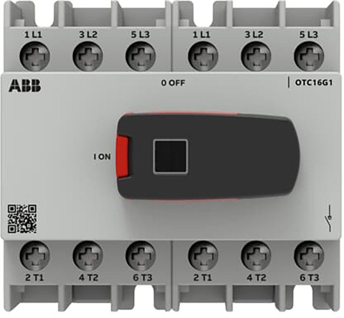 ABB Componenten OT Plus Ot Plus omschakelaar framemaat G1 16a, 3P