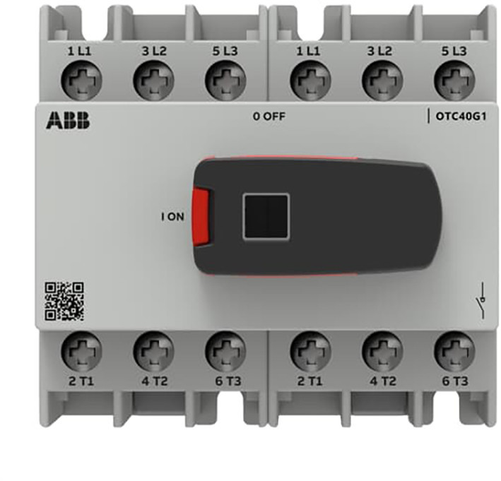 ABB Componenten OT Plus Ot Plus omschakelaar framemaat G1 40a, 3P