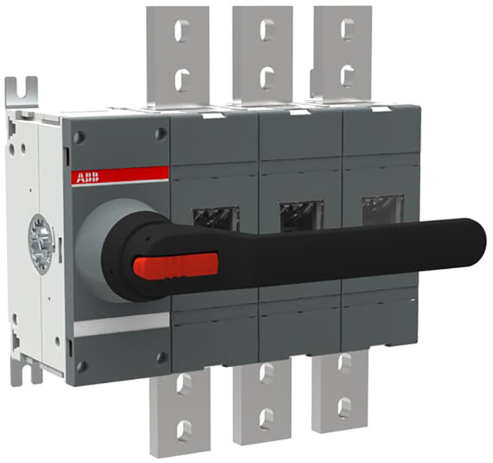 ABB Componenten OT Voorzijde Bediende lastscheider 3 polig, basis montage handgreep, kit