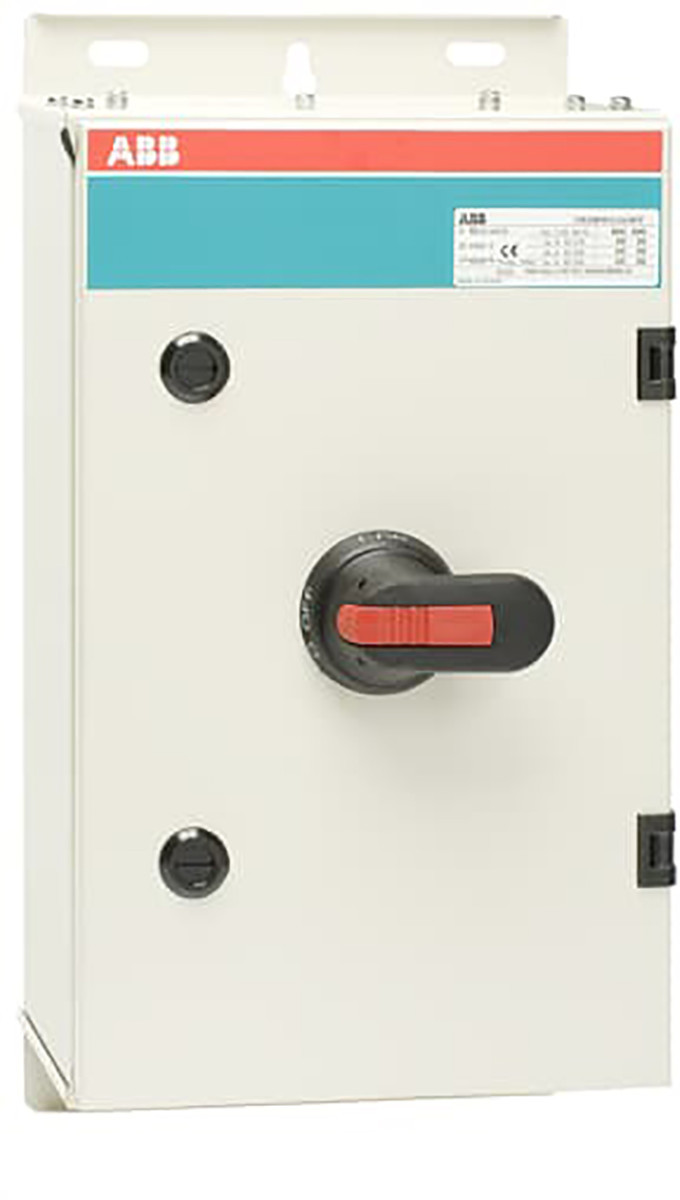 ABB Componenten Enclosed Switches Werkschakelaar 3P 55 KW, blanco / blanco