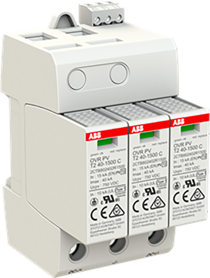 ABB Componenten System pro M compact Ovr PV T2 40-1500 P TS