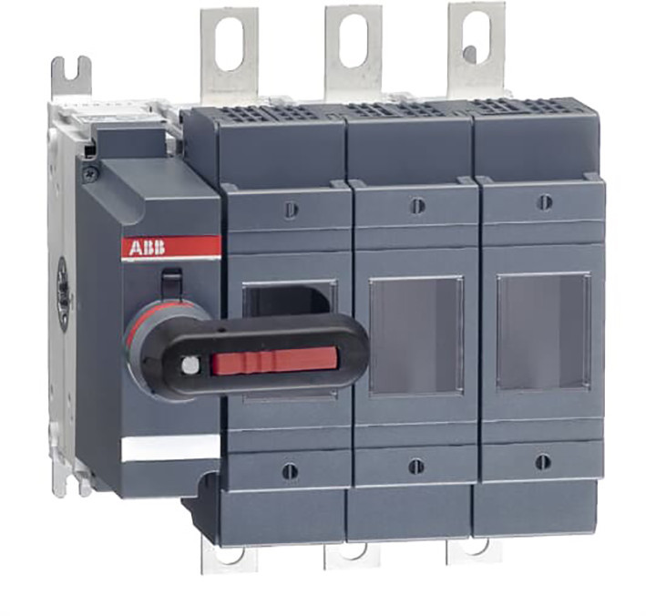 ABB Componenten OS Veilighedenlastscheider 3P, 200a din 0 incl. handgreep voor directe be