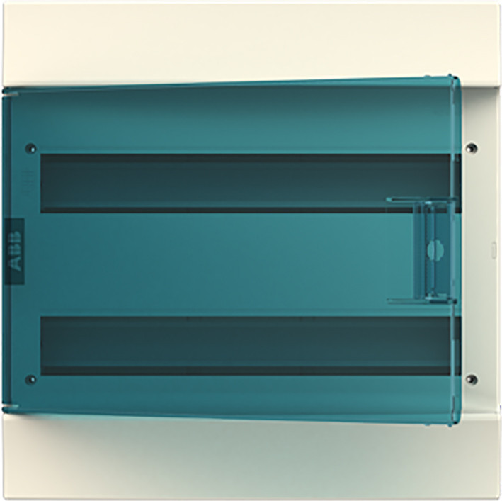 ABB Componenten Mistral41W Mistral41 Wandopbouw met trans deur 48M V.V. montagebrug TB en aardkle