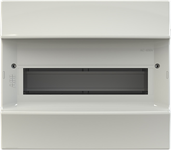 ABB Componenten Mistral41W Mistral41 Wandopbouw zonder deur 12M V.V. montagebrug TB en aardklem S