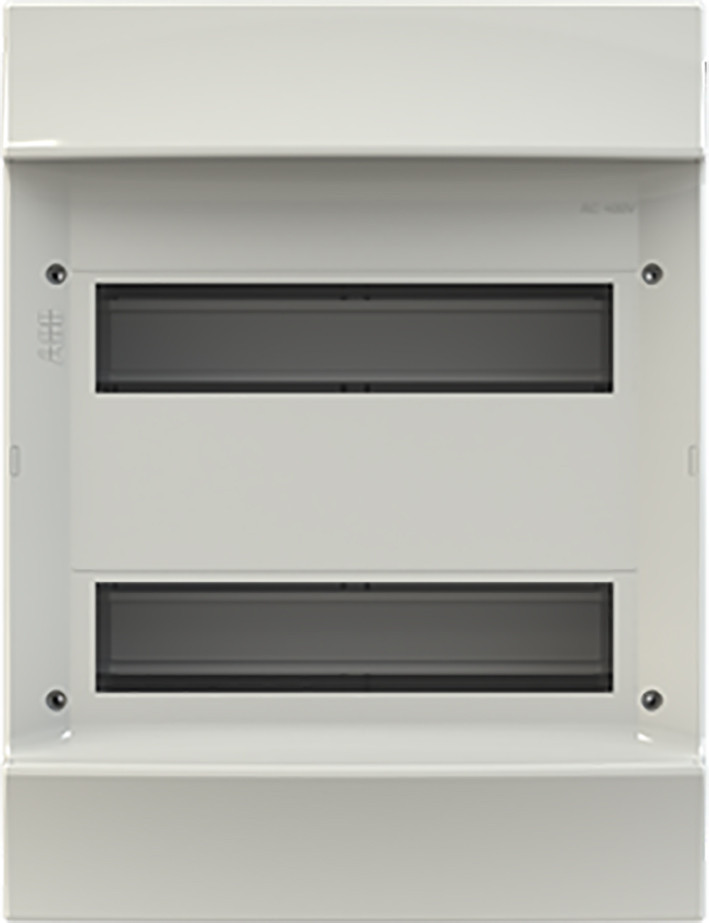 ABB Componenten Mistral41W Mistral41 Wandopbouw zonder deur 18M V.V. montagebrug TB en aardklem S