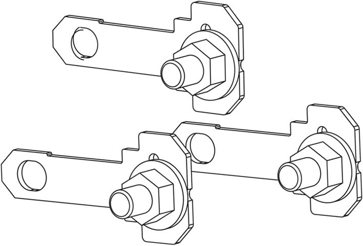ABB Componenten SlimLine XR Gold Contact Extentie 3 stuks geschikt voor CT Ø21
