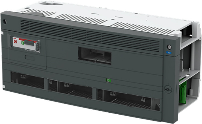 ABB Componenten SlimLine XR Gold Slimline Cassette, 185MM, 4P 630a, ac23, 10MM met motor aansturing