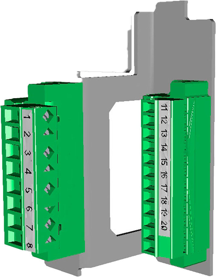ABB Componenten SlimLine XR Gold XR00/1 multiplug voor 6 CT’S
