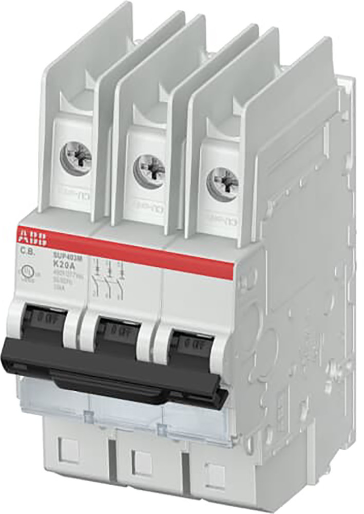 ABB Componenten Smissline-S Installatieautomaat Ul489 3 polig, K karak.,16a, 10ka