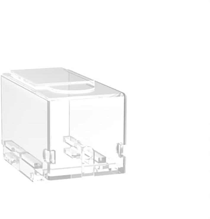 ABB Componenten SwitchLine Afdekkap Voor ot315 -ot400 3P, transparant, hoog