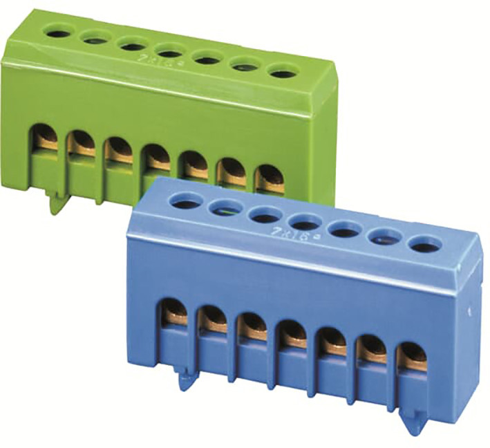 ABB Componenten System pro M compact Aanrakingveilige Geleider groen/geel