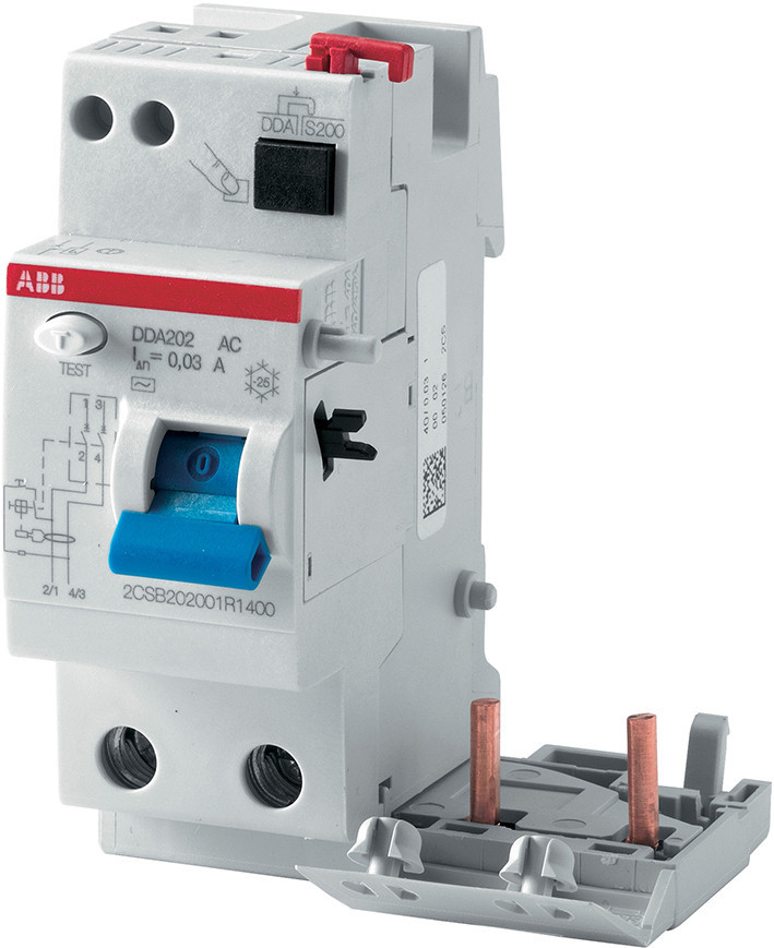 ABB Componenten System pro M compact Aardlekblok 2P, 25a, 30ma, ap-R
