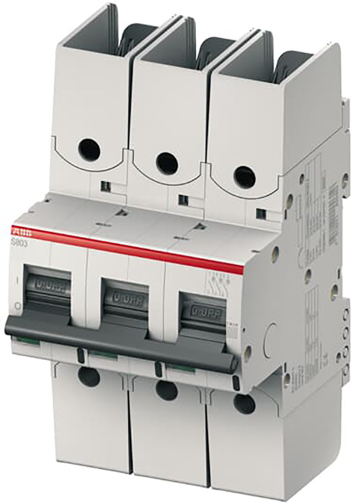 ABB Componenten System pro M compact Automaat S800 50ka, 3P, curve K, 10a, ring klem