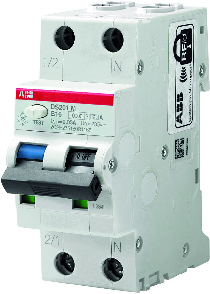 ABB Componenten System pro M compact DS201 M K16 a100 - rcbo