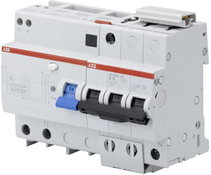 ABB Componenten System pro M compact DS252N-Uc-K16/0,03 DC-railway rcbo