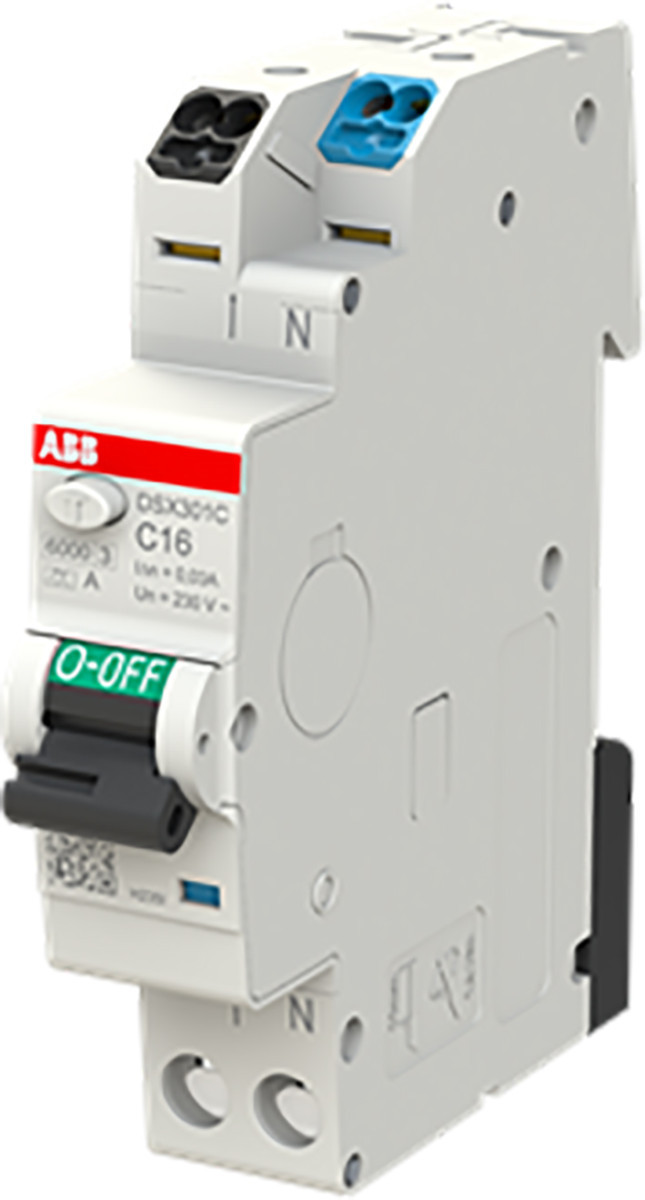 ABB Componenten System pro M compact DSX301C C16 a30 aardlekautomaat