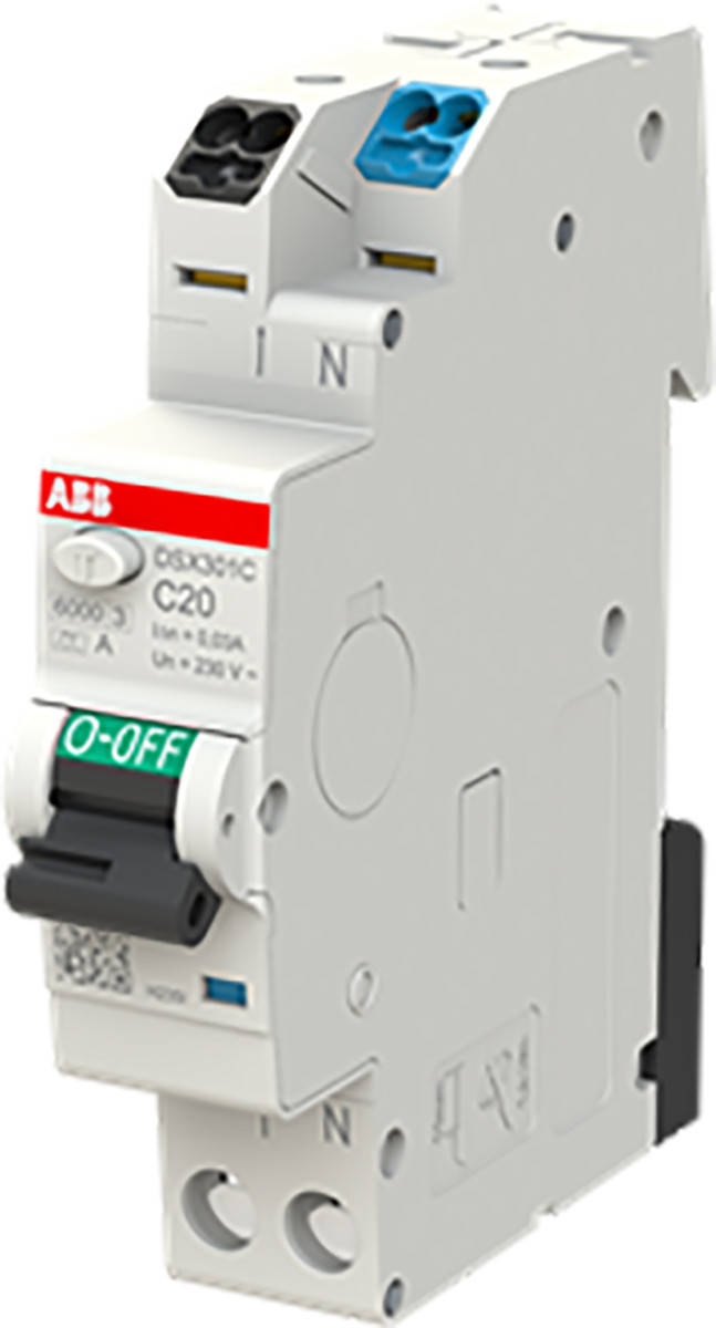 ABB Componenten System pro M compact DSX301C C20 a30 aardlekautomaat