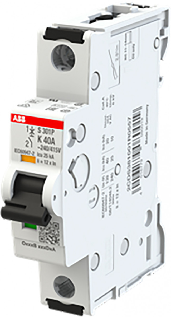 ABB Componenten System pro M compact Installatie Automaat 25ka, 1P, kar k40a