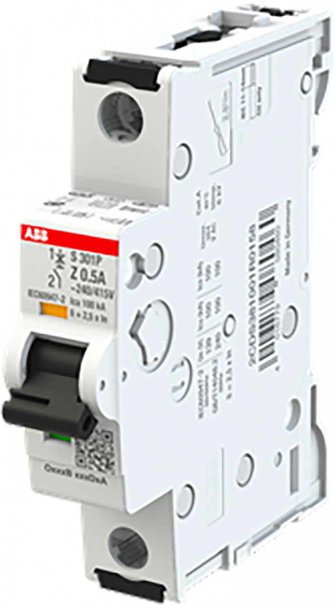 ABB Componenten System pro M compact Installatie Automaat 25ka, 1P, kar Z 0,5a