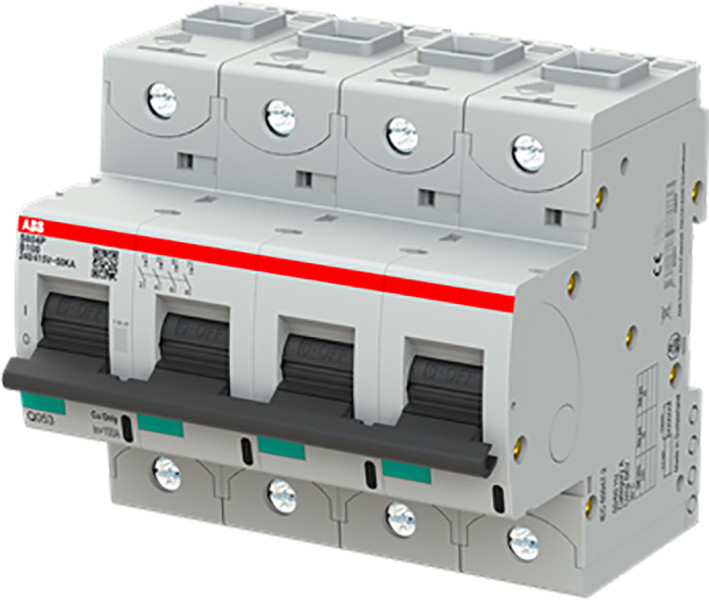 ABB Componenten System pro M compact Installatieautomaat 50ka, 100a, B kar., 4 polig