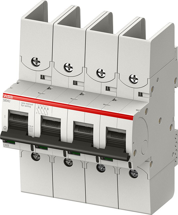 ABB Componenten System pro M compact Installatieautomaat 50ka, 15a, Z kar, 4 polig ul