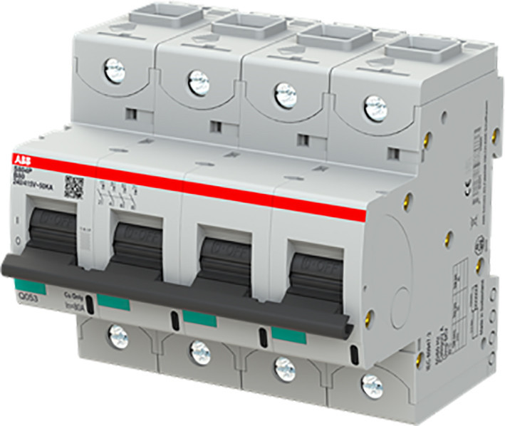 ABB Componenten System pro M compact Installatieautomaat 50ka, 80a, B kar., 4 polig