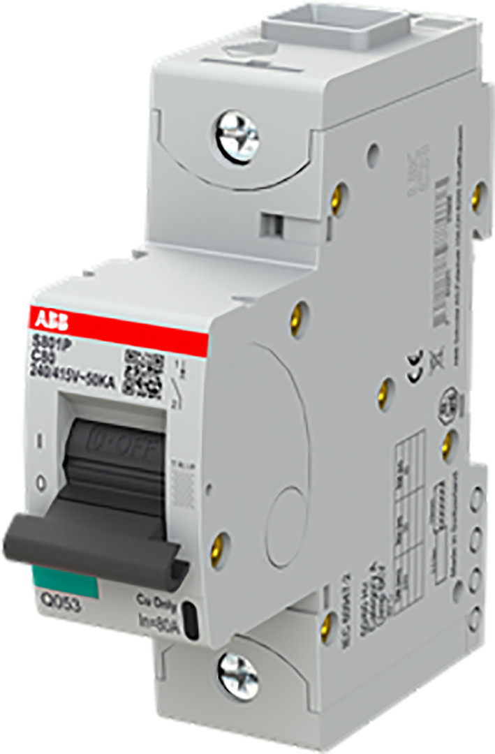 ABB Componenten System pro M compact Installatieautomaat 50ka, 80a, C kar., 1 polig