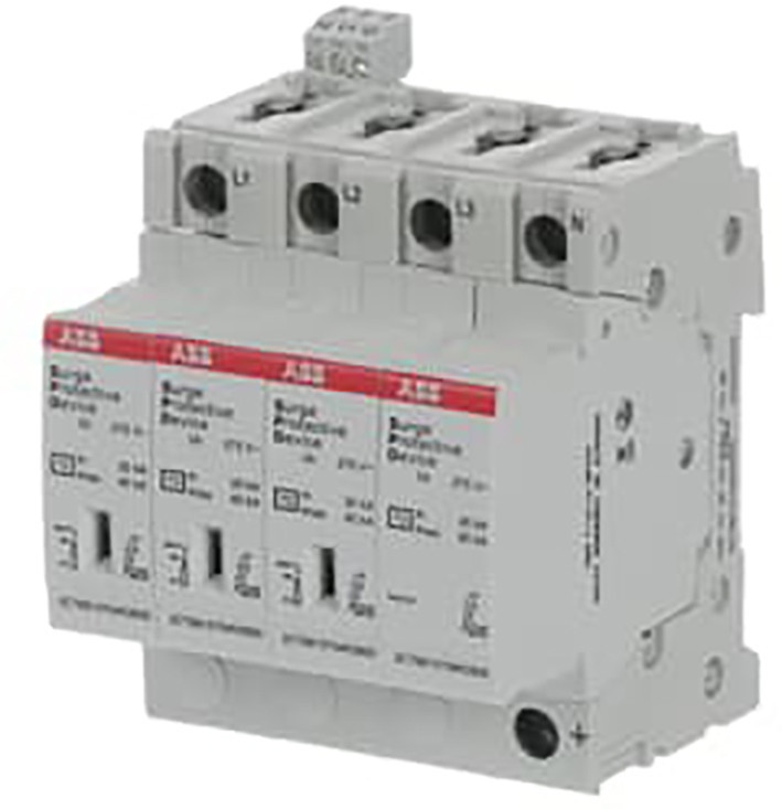 ABB Componenten System pro M compact Overspanning Beveiliging ovr pro M compact ovr T2 3N 40-275S P TS QS