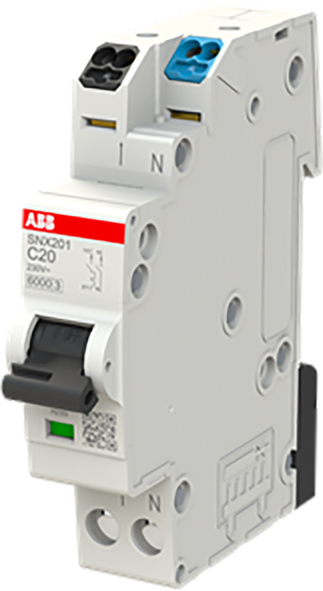 ABB Componenten System pro M compact SNX201-C20 installatie-automaat - 1+NP - C - 20 A