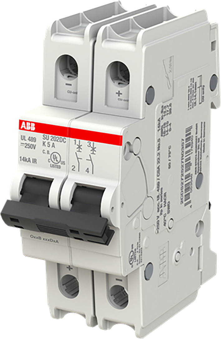 ABB Componenten System pro M compact Su202dc-K5 automaat MCB