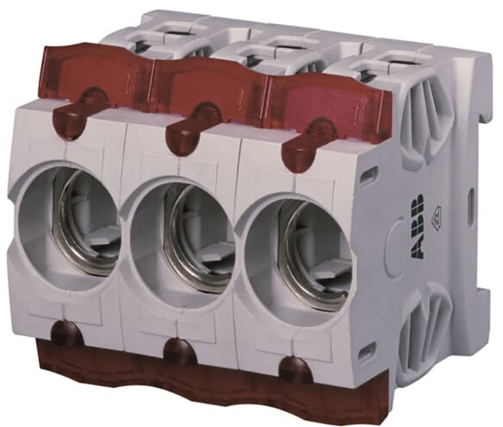 ABB Componenten System pro M compact Zekeringhouder 63a, 3 polig, D0
