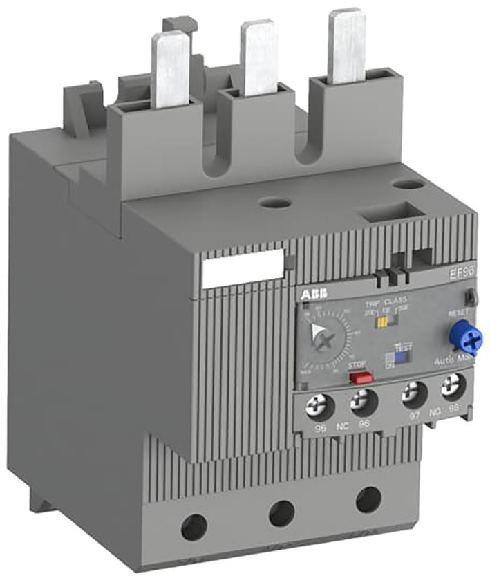 ABB Componenten Thermische beveiliging Ef96-56 electro. overbelastingsrelais 20-56a, trip klasse instelbaar